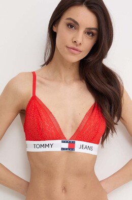 Tommy Jeans: Красный бюстгальтер 
