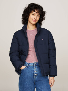 Tommy Jeans: Тёмная куртка 