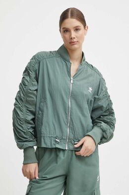 Adidas Originals: Зелёная куртка 