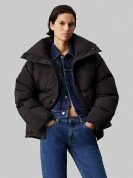 Calvin Klein Jeans: Чёрная куртка 