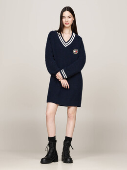 Tommy Jeans: Тёмное платье 