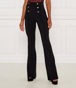 Elisabetta Franchi: Чёрные брюки 