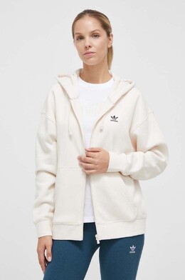 Adidas Originals: Бежевая толстовка 