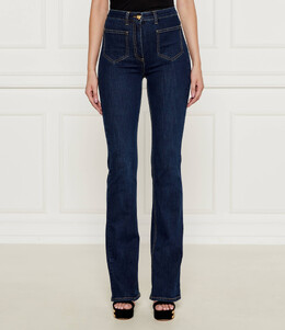 Elisabetta Franchi: Тёмные джинсы 