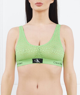 Calvin Klein Underwear: Зелёный бюстгальтер 