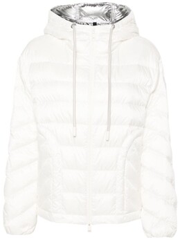 Moncler: Пуховик с капюшоном 