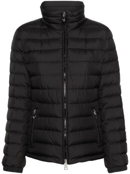 Moncler: Чёрный пуховик 