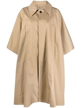 MM6 Maison Margiela: Однобортный плащ 