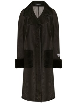 Dolce & Gabbana: Чёрный плащ 