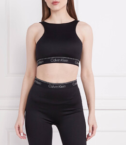 Calvin Klein Performance: Чёрный бюстгальтер 