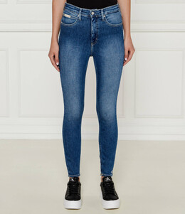 Calvin Klein Jeans: Синие джинсы 