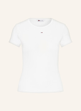 Tommy Hilfiger: Белая футболка  Tommy Jeans
