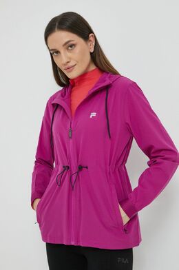 Fila: Фиолетовая куртка 