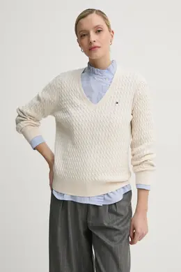 Tommy Hilfiger: Хлопковый свитер 