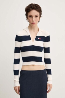 Tommy Jeans: Бежевый свитер 