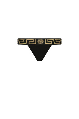 Versace: Чёрные трусы 