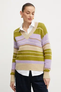 Weekend Max Mara: Зелёный свитер 
