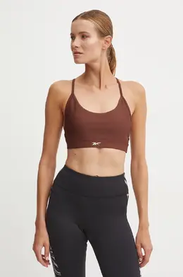 Reebok: Коричневый бюстгальтер 