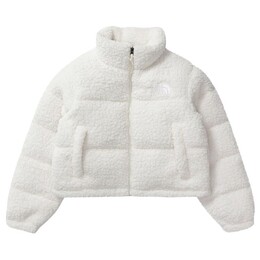The North Face: Белая куртка  Nuptse