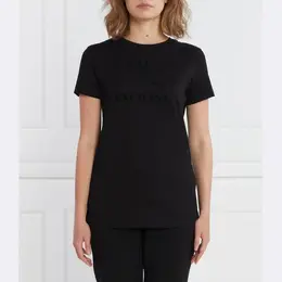 Armani Exchange: Чёрная футболка 
