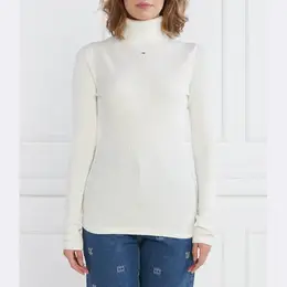 Tommy Hilfiger: Белый свитер  Essential
