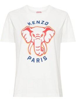 Kenzo: Футболка с принтом 