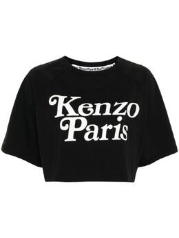 Kenzo: Чёрная футболка 