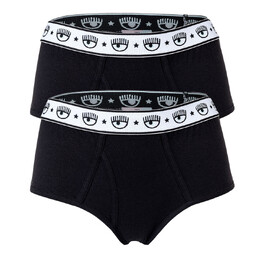 Chiara Ferragni: Чёрные трусы 