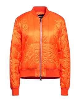 Dsquared2: Оранжевый пуховик 