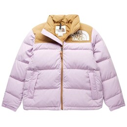 The North Face: Коричневая куртка  Nuptse