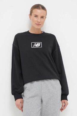 New Balance: Чёрная толстовка 
