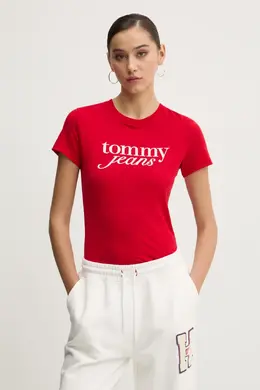 Tommy Jeans: Хлопковая футболка 