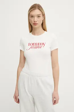 Tommy Jeans: Хлопковая футболка 