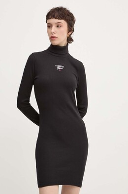 Tommy Jeans: Чёрное платье 