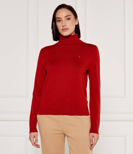 Tommy Hilfiger: Красный свитер 