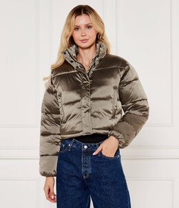 Calvin Klein Jeans: Бежевая куртка 