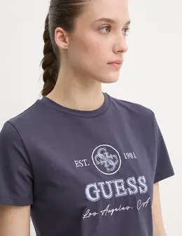 GUESS: Тёмная футболка 