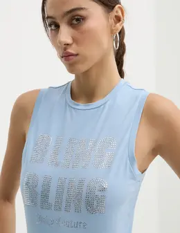 Juicy Couture: Синий топ 