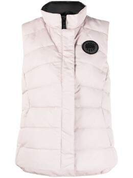 Canada Goose: Розовый жилет  Freestyle