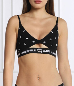 Karl Lagerfeld: Чёрный бюстгальтер 