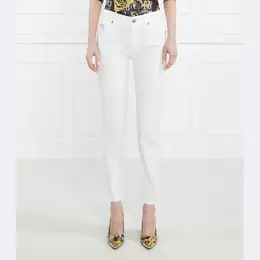 Versace: Белые джинсы 