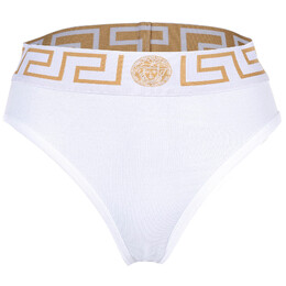 Versace: Белые трусы 
