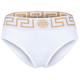 Versace: Белые трусы 