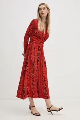 Diane von Furstenberg: Красное платье 
