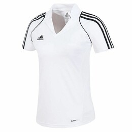 Adidas: Белая футболка 