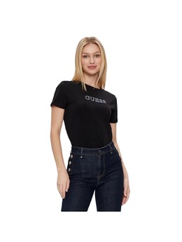 GUESS: Чёрная футболка 