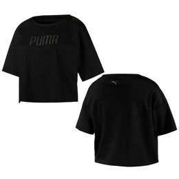 PUMA: Чёрная футболка 