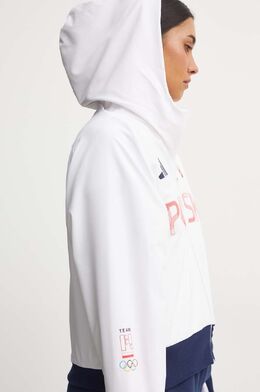 adidas Performance: Белая толстовка 