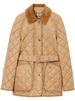 Burberry: Стёганые куртка 