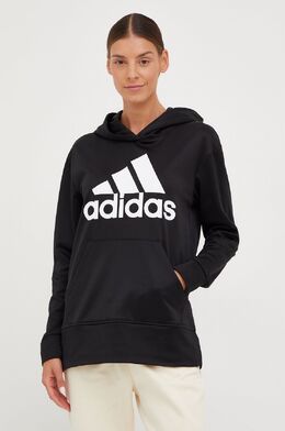 adidas Performance: Чёрная толстовка 